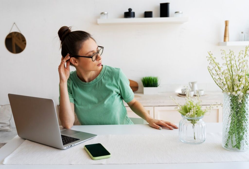Remote work team collaboration and flexible workspace environment
