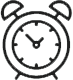 Flexible work schedule icon